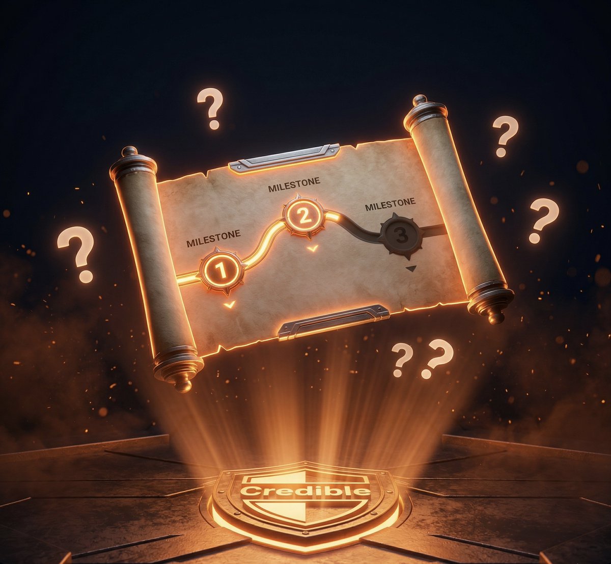 Credible tweet media