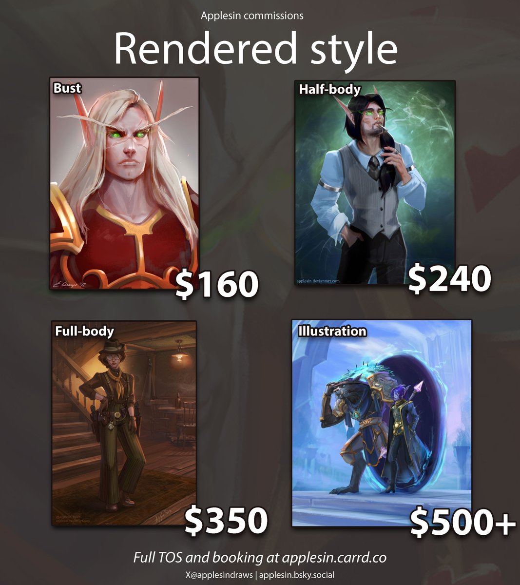 AppleSin | Comms open! tweet media