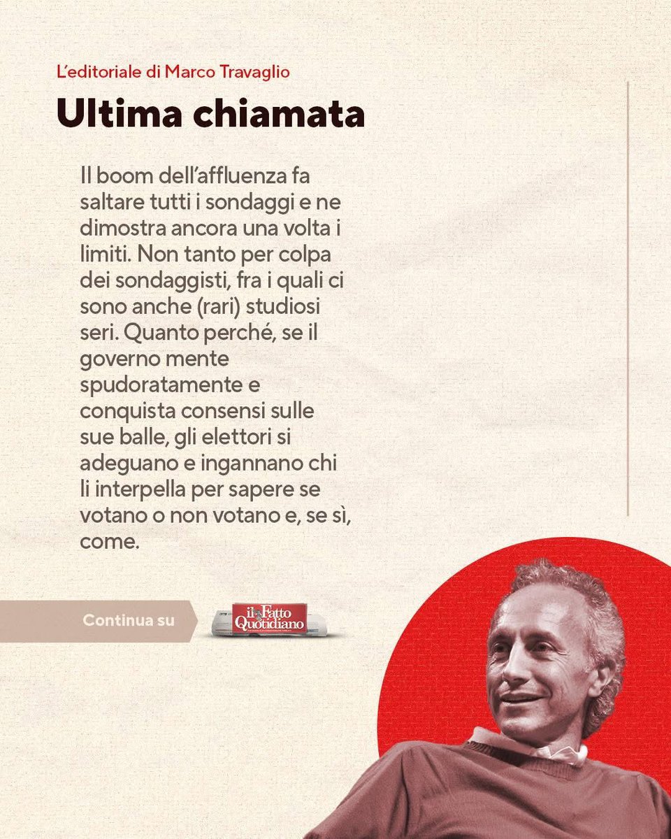 Marco Travaglio tweet media