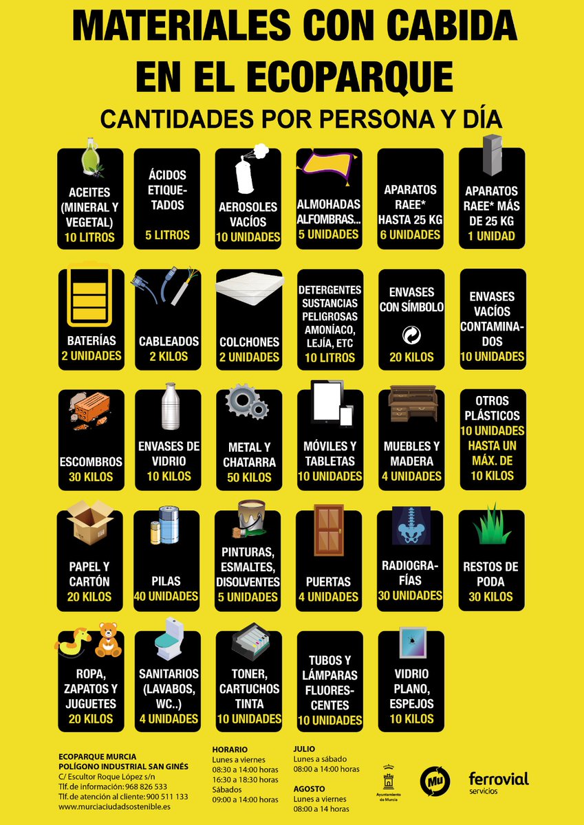 YZaraiche's tweet image. ♻️ Esta tarde tenemos en Santiago y Zaraíche el Ecopunto Móvil. 

👉🏻 No dudes en pasar por la Plaza Santiago Apóstol, de 17:30h a 20:30h y depositar cualquier residuo.

#Reducir #Reutilizar #Reciclar