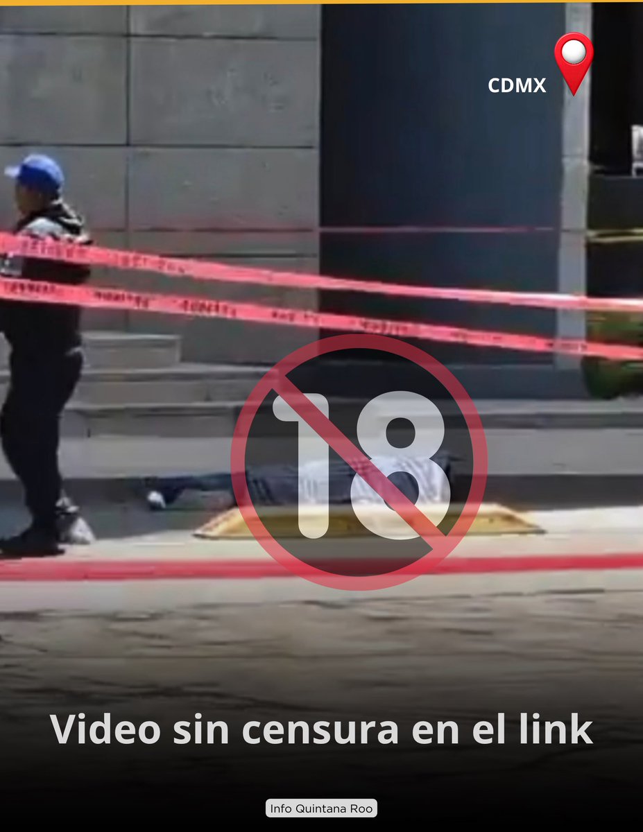 🚨¡Imágenes sensibles! Así fue como la mujer se l4nzó del piso 12 de la Torre Reforma Latino👇 VIDEO SIN CENSURA  🔞👇

t.me/InfoQuintanaRo…