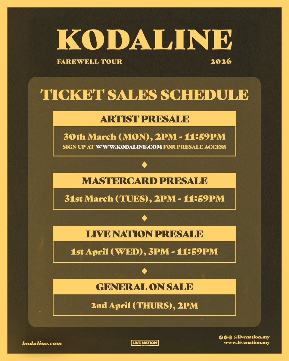 Live Nation Malaysia tweet media