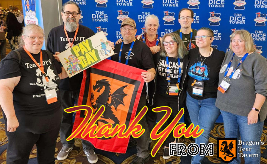 DTTGames's tweet photo. Thank you for joining us at Dice Tower West 2026! We hope you had a great a time as we did. https://t.co/JOhR7yj5pD