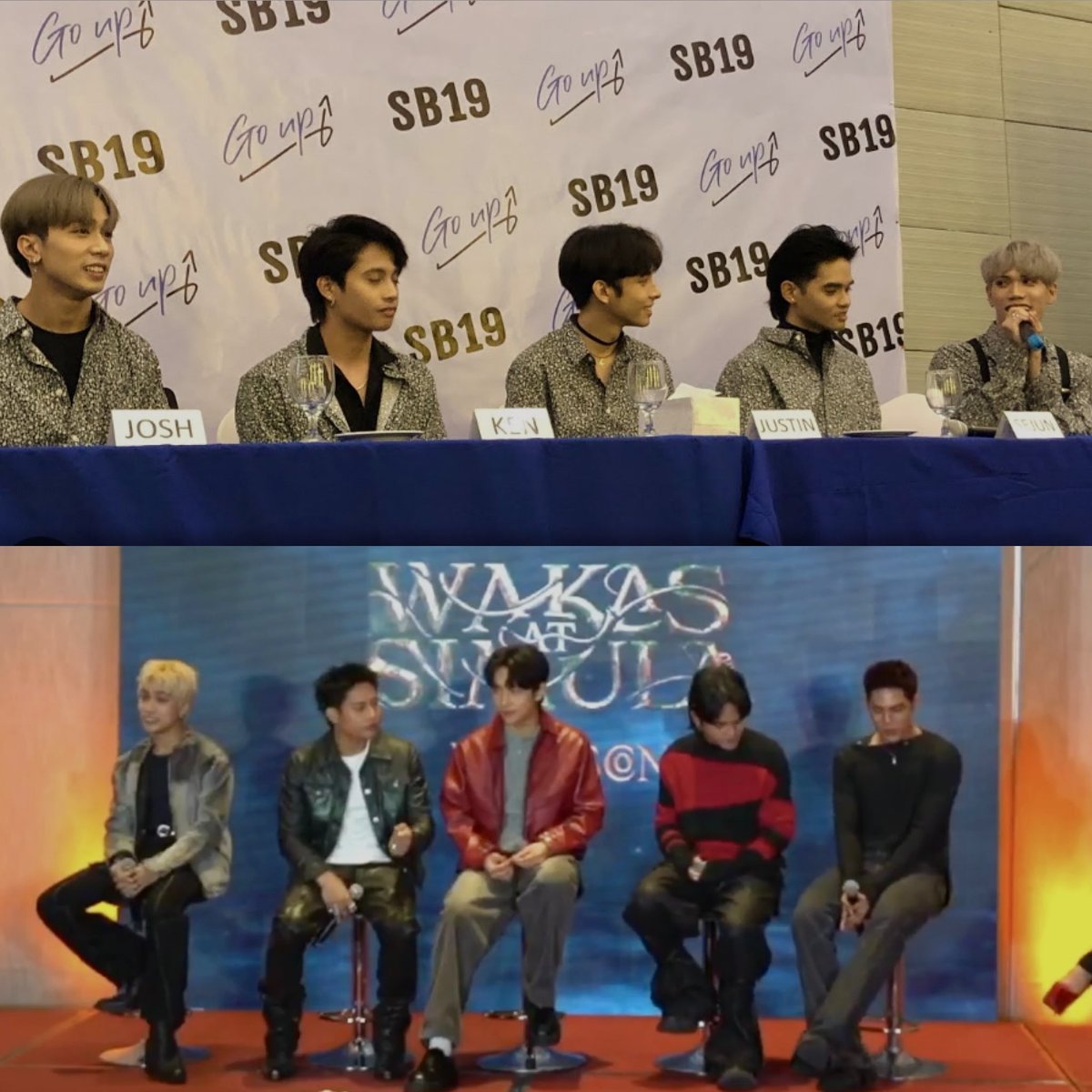kisskentell's tweet photo. six years ago, at their very first press conference, they were met with harsh criticism about their looks, their talents, and even their dreams and looking at them today,,,,, ang layo layo niyo na. 🥹 

SB19 WaS ALBUM ON MARCH27
@SB19Official #SB19
#SB19WakasAtSimulaPresscon https://t.co/1i3HyTPU41