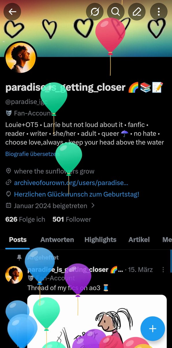 paradise_is_getting_closer 🌈📚📝 tweet media