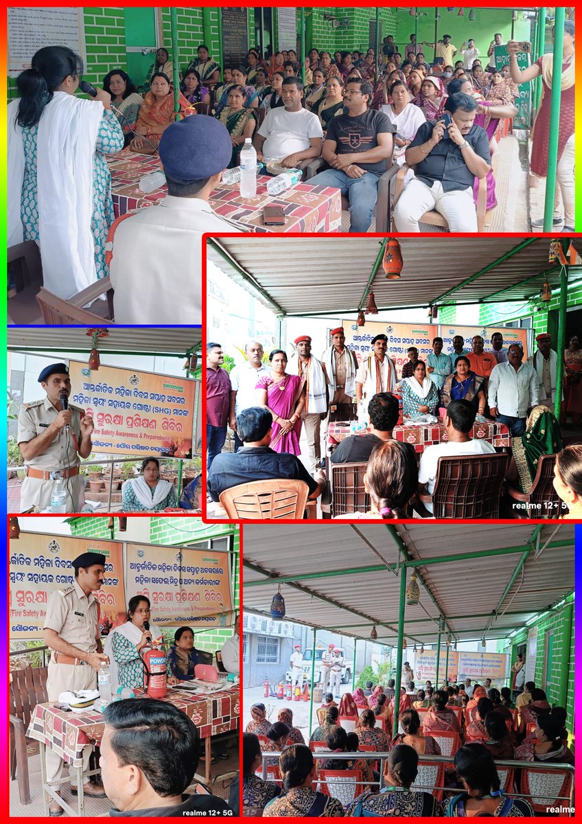 Nayagarh Municipality has arranged one fire safety awareness program at District Ahaar Kendra today on the presence of Chairperson, Vice Chairman&amp; all Councilors .More than 100 SHG members, Ahaar kendra staff, officials,and some local people participated.