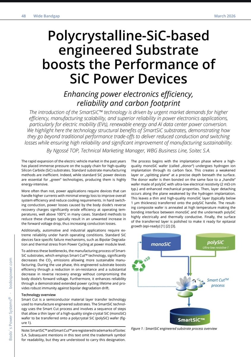 schulerp_'s tweet image. 🛡Nice technical overview of SiC #Soitec @Soitec_Official #SmartCut #SmartSiC via #Bodospower

bodospower.com/restricted/dow…

#Semiconductor @F_Boesenberg @Silicon_Saxony @techinsightsinc @YoleGroup