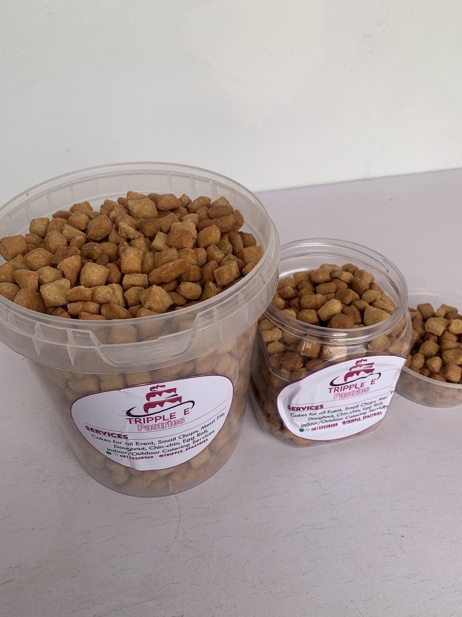 Buyyyyyyyyyy chin chin 

A trial will convince you

10,500
5000

📍Port Harcourt