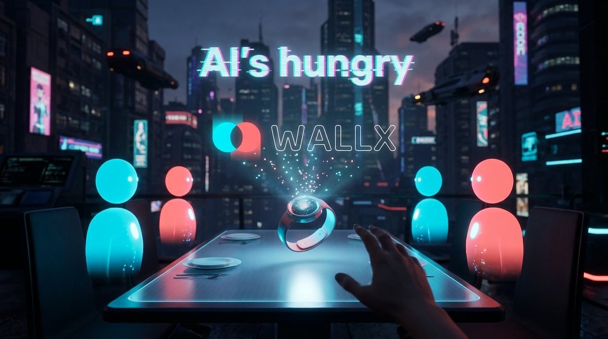 wallxofficial's tweet photo. AI's hungry for your data, but you should be at the table, not on the menu.
The #WALLX DePIN: Wearables become miners. Your heart rate fuels ethical AI. You earn $WALLX. It's not just data, it's compute power, owned by YOU—a real-world asset you control. Think BNB's growth, but fueled by your biology.
Hot take: In a world obsessed with Bitcoin ETFs, is health data the ultimate store of personal value? What do you think? 👇
#WALLX
#DePIN #AIIntegration #BitcoinETF #RealWorldAssets