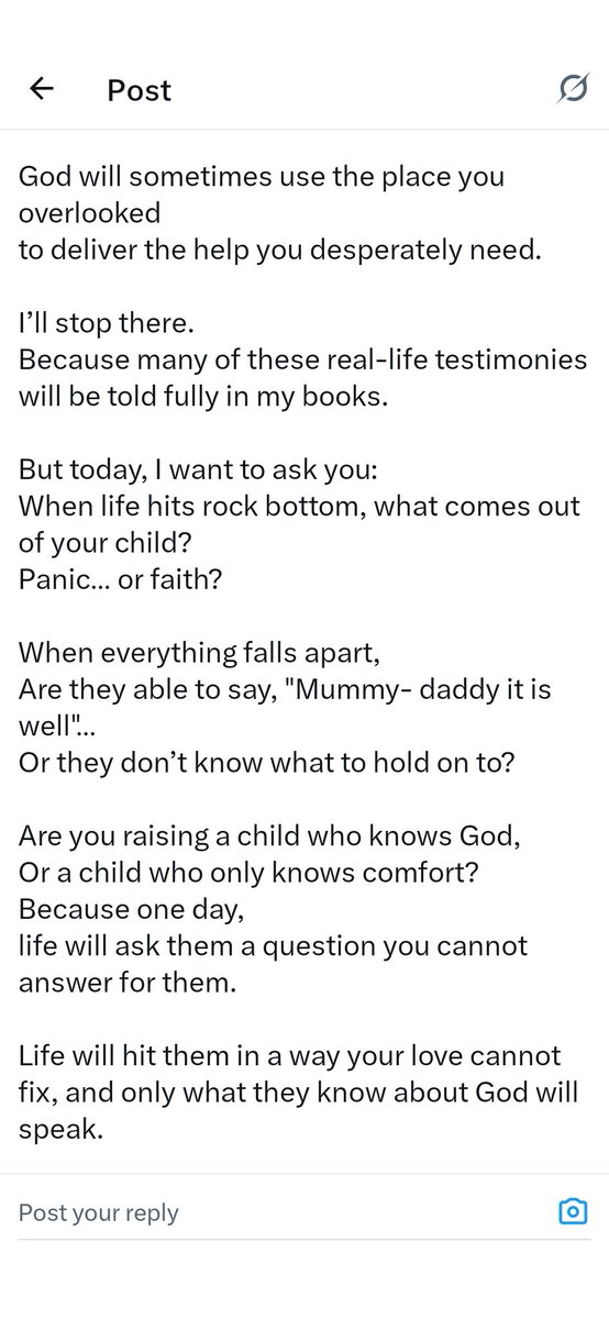 samson_kaddu's tweet photo. @CKyobutungi Gday Doctor,
I don't know you and neither do I know the author of this article.
Please read it.
Let lesson, "Her Father used to complain about the noise from the church!
You can never know where your help will come from! https://t.co/fHy038vnyA