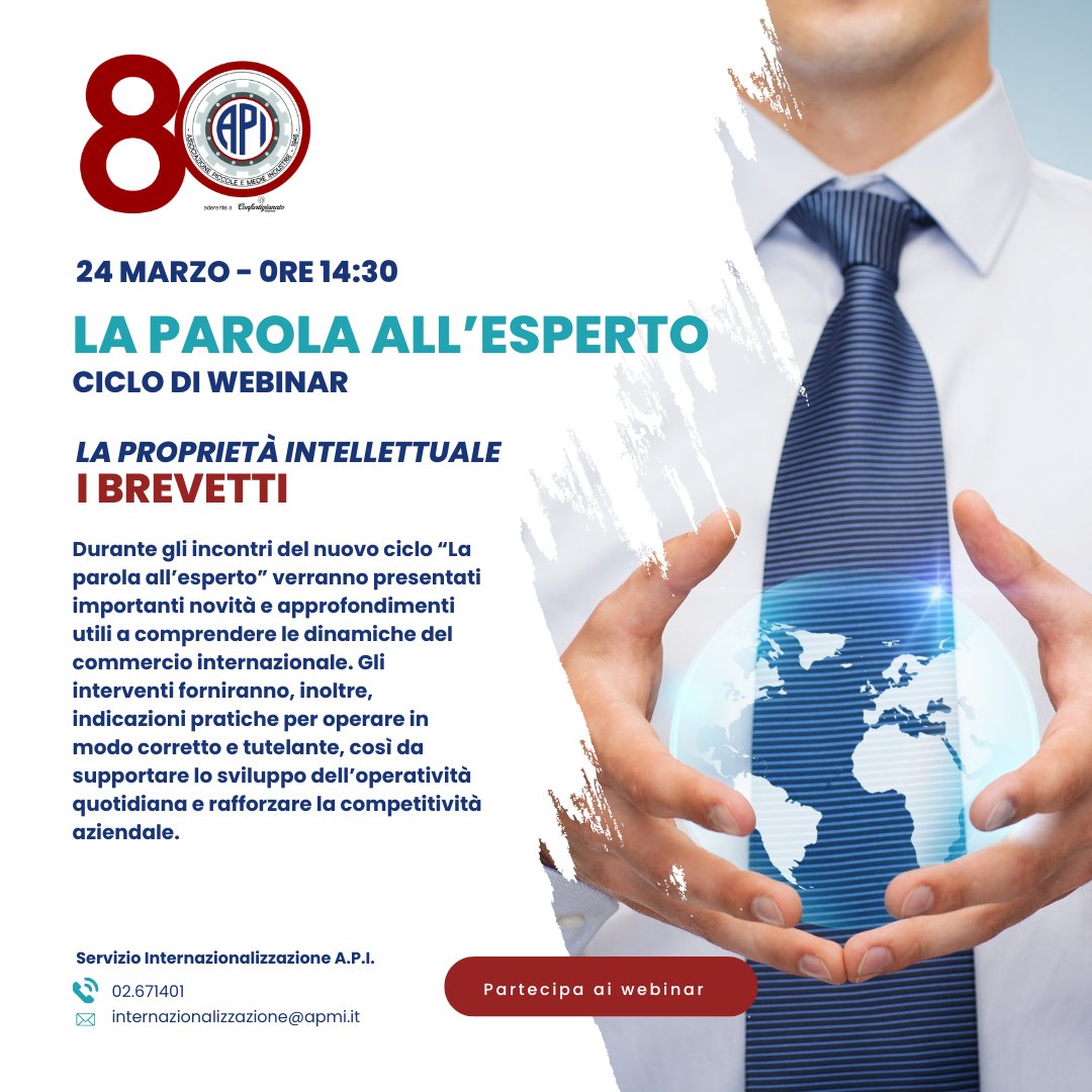 APIdal1946's tweet image. Buon lunedì!
Ecco gli appuntamenti in programma questa settimana!
Per iscriverti clicca sul calendario apmi.it !
Vi aspettiamo!

#apinonsiferma #webinar #corsi #apifaimpresa