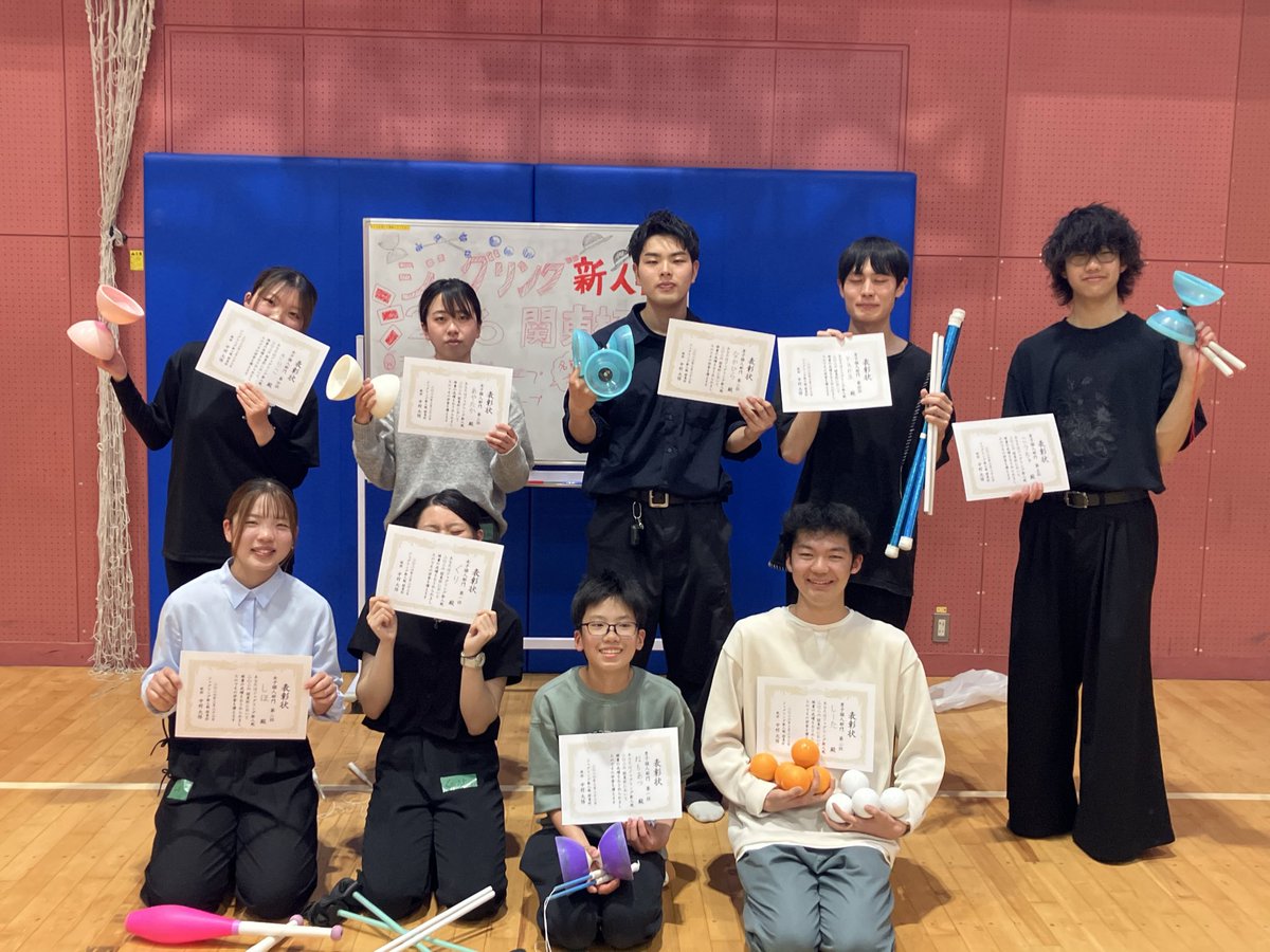 ジャグリング新人戦 tweet media