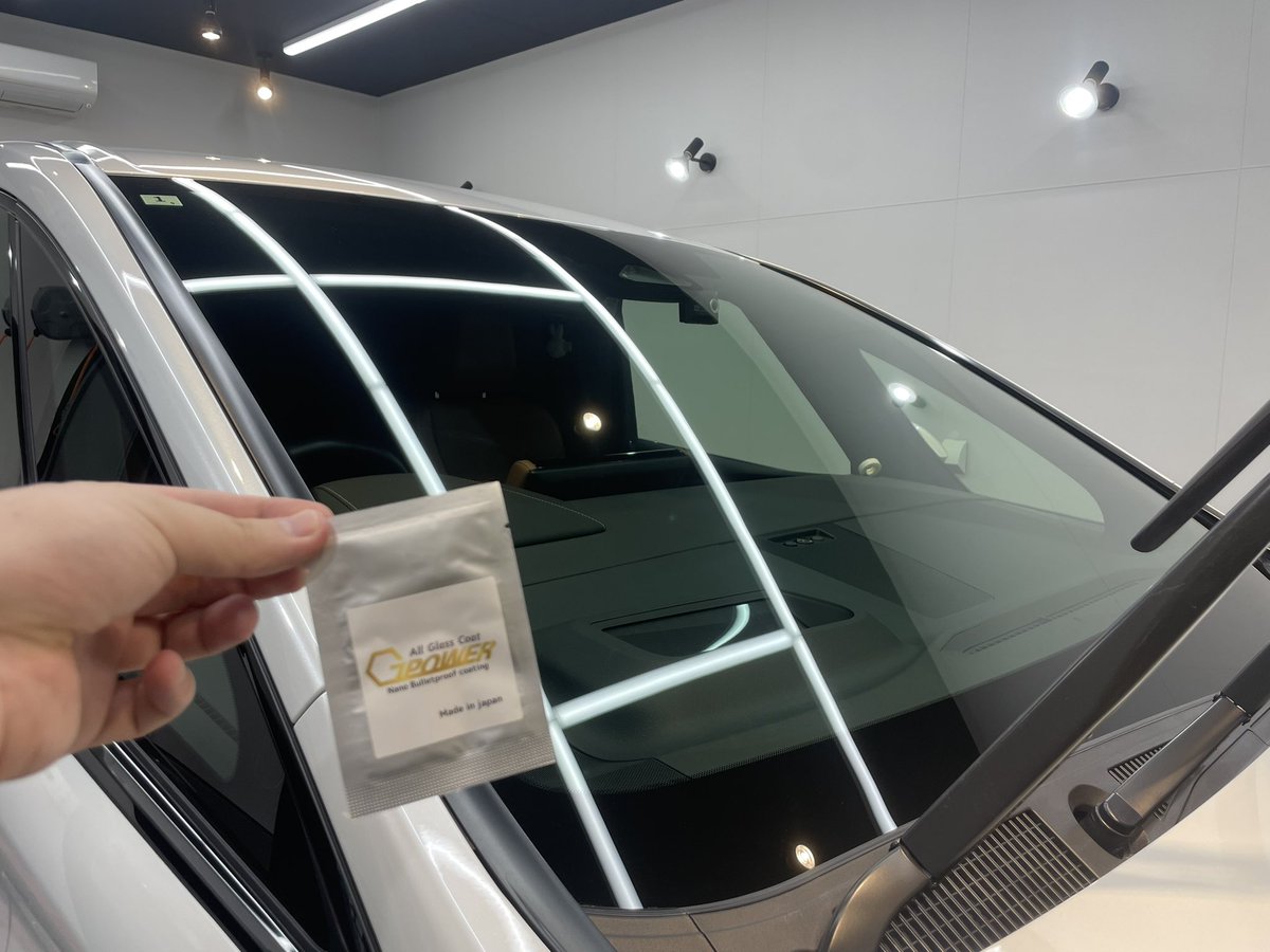 Brirova2026's tweet image. 40ヴェルファイア！！

フロントガラスG-POWER
やっていきます💪

#GPOWER
#御殿場
#Brirova