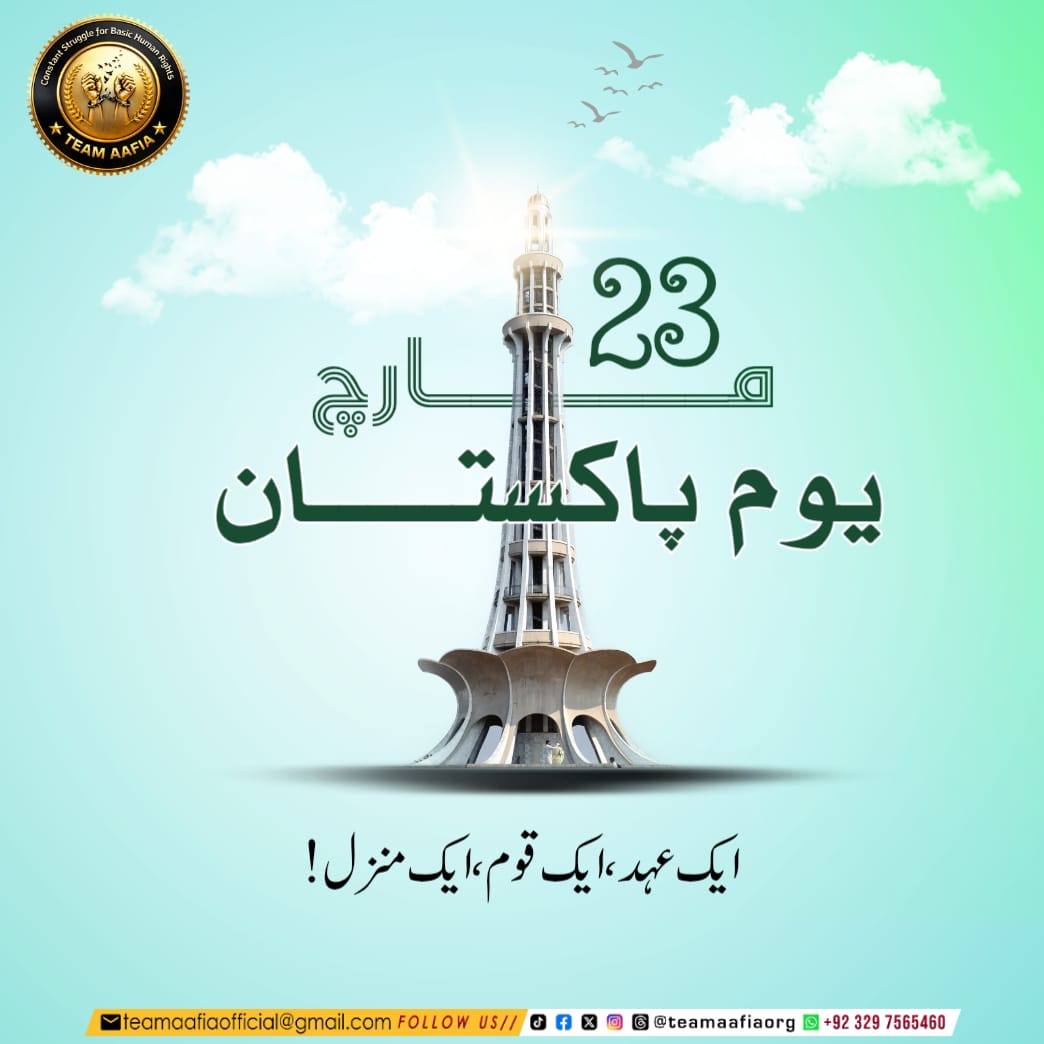 Team Aafia official tweet media