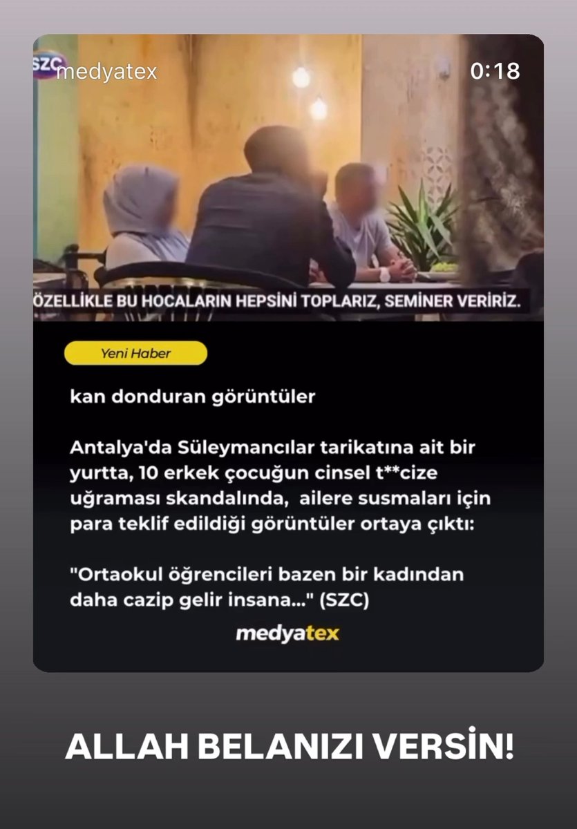 GladyatorB's tweet photo. Türkiye nin Epstein i tarikatlardır  hepsi terörist ilan edilmeli Atatürk ün yaptığı gibi idam edilmeli heosi #altın https://t.co/8yRHkzvfs2