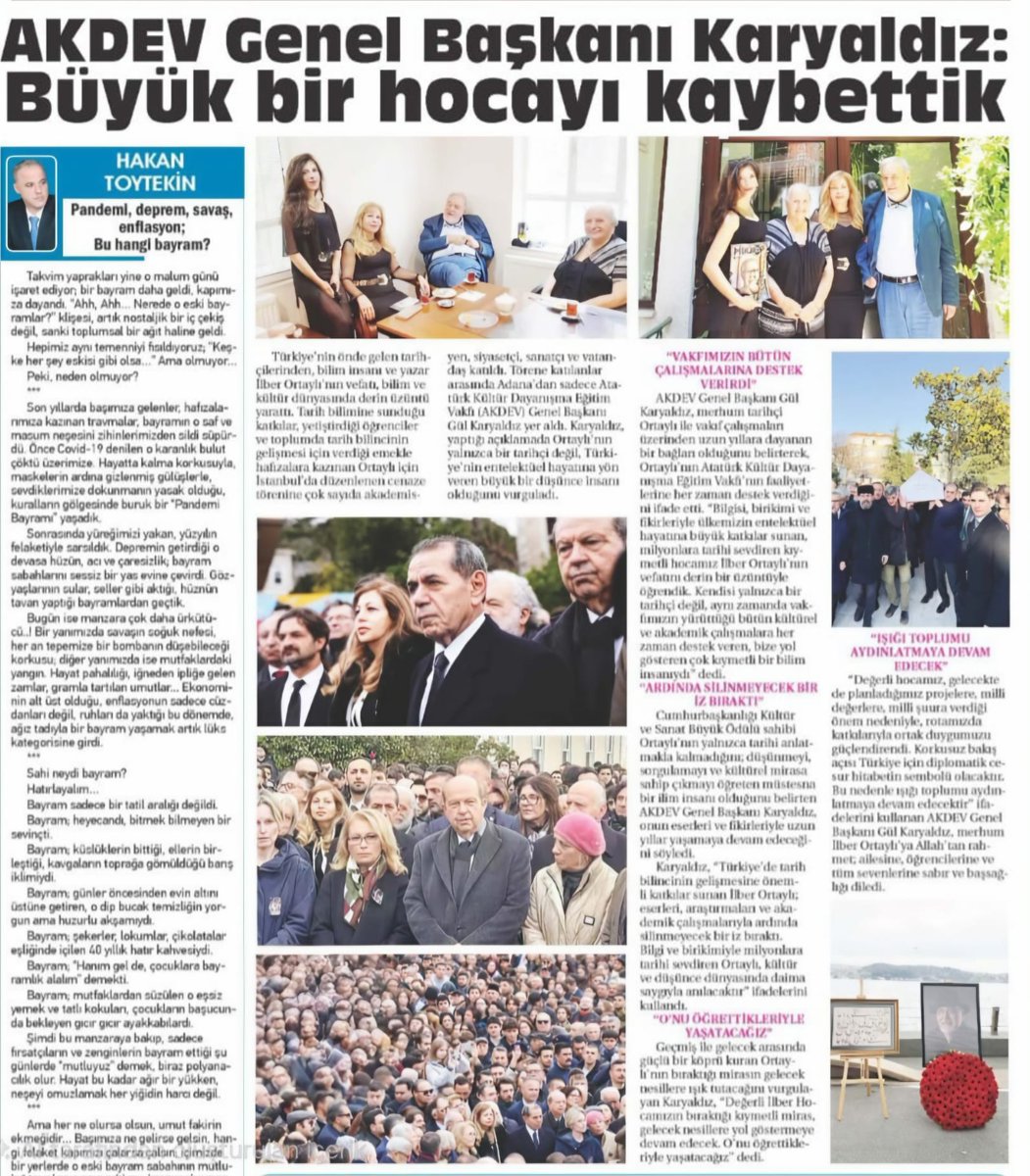 GulKaryaldiz's tweet photo. Diplomatik cesaretin ve güçlü hitabetin sembolü olacaktır.
Evrensel gerçekler, bilimin ve tarihin ışığında daima mertçe dile getirilebilecektir. #ilberortayli #akdev #gulkaryaldiz https://t.co/5CHSQ9G6vh