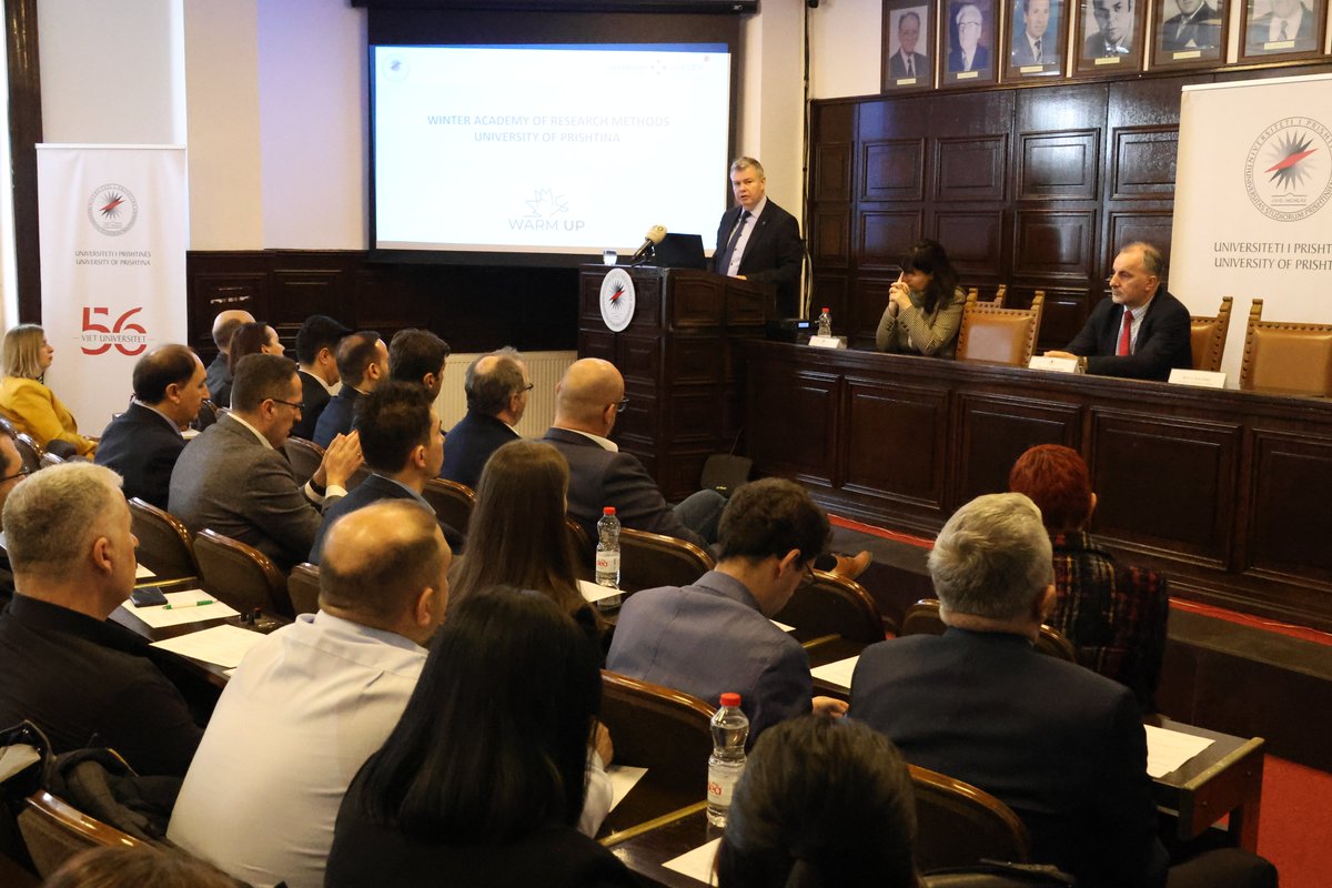 LUinPristina's tweet photo. Strengthening ties through knowledge and innovation 🇱🇺🤝🇽🇰
The University of Luxembourg and the University of Prishtina are advancing cooperation in research, education, and digital skills, investing in the next generation of talent.
Read more: https://t.co/ul2Fv24mji https://t.co/AKnWgdun8K