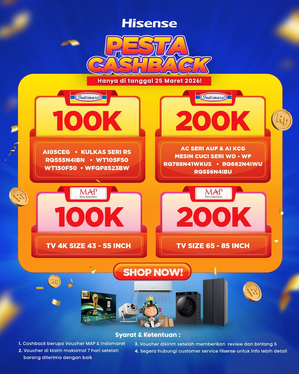 Hisense Indonesia tweet media