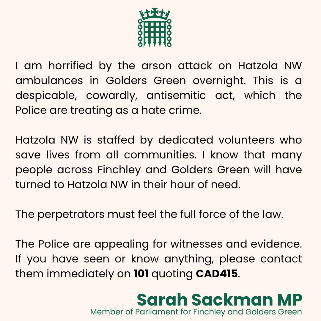 Sarah Sackman KC MP tweet media