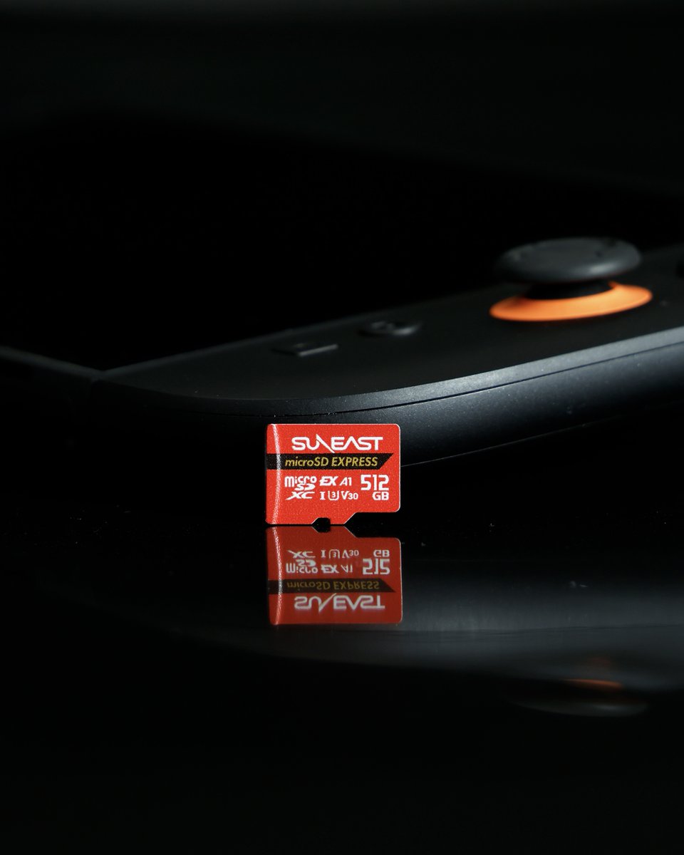 SUNEAST_GLOBAL's tweet photo. Not all microSD cards are the same 🙂

#SUNEAST microSD Express is built for what’s next.
Faster speeds. Smoother gameplay.
Make sure you’re using the right one for your device.

#SUNEAST #microSDExpress #GamingSetup #Switch2 https://t.co/3yifoL7UpN