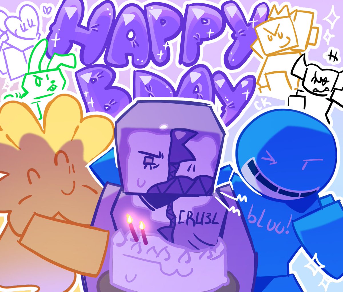 Happy bday Cru3l!

#Cru3lhell