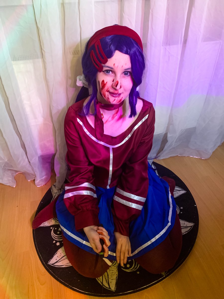sirenlioncourt's tweet photo. quick #Mita from #Miside #cosplaytest
tw #fakeblood
#gamecosplay https://t.co/OpSbmBsc12