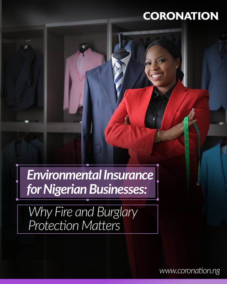 coronation_ng's tweet image. One fire can end a business. One policy can save it.
Fire &amp;amp; Burglary Insurance helps you recover, rebuild, and stay in business.

Read more: coronation.ng/insights/envir…

#BusinessProtection
#RiskManagement
#StayProtected
#CoronationInsurance