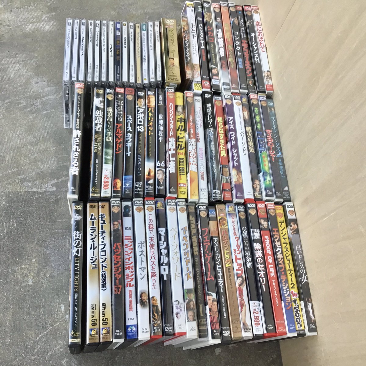 DVD 110枚セット 110円DVDを60本以上、新規追加しました。