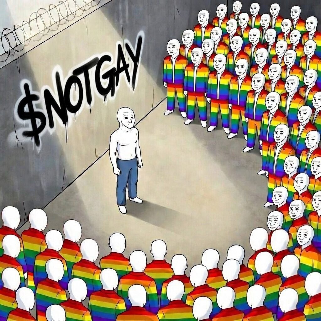 conviction

$notgay #notgaymeme