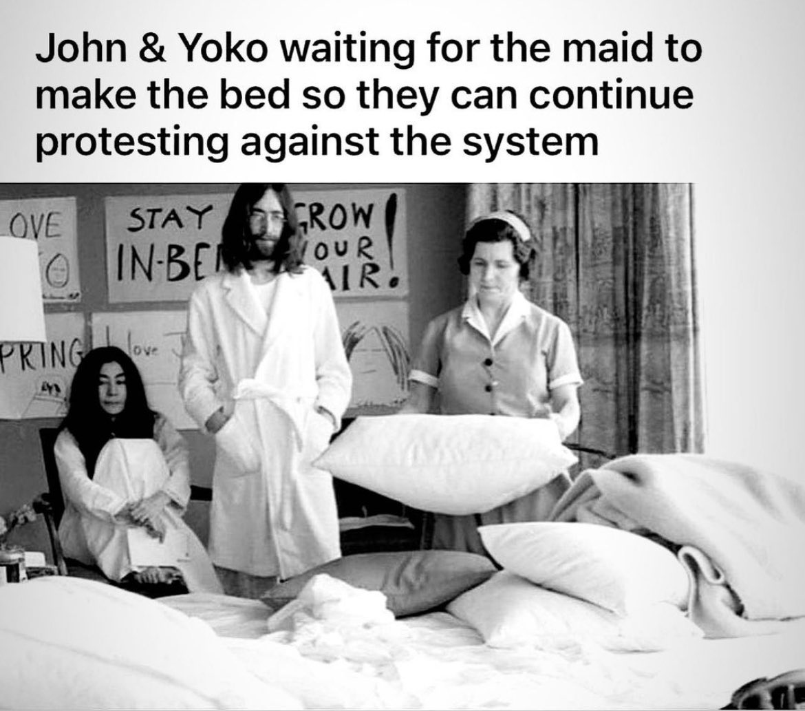 Lo de l’esquerra caviar a Cuba recorda molt fort als amics John i Yoko.