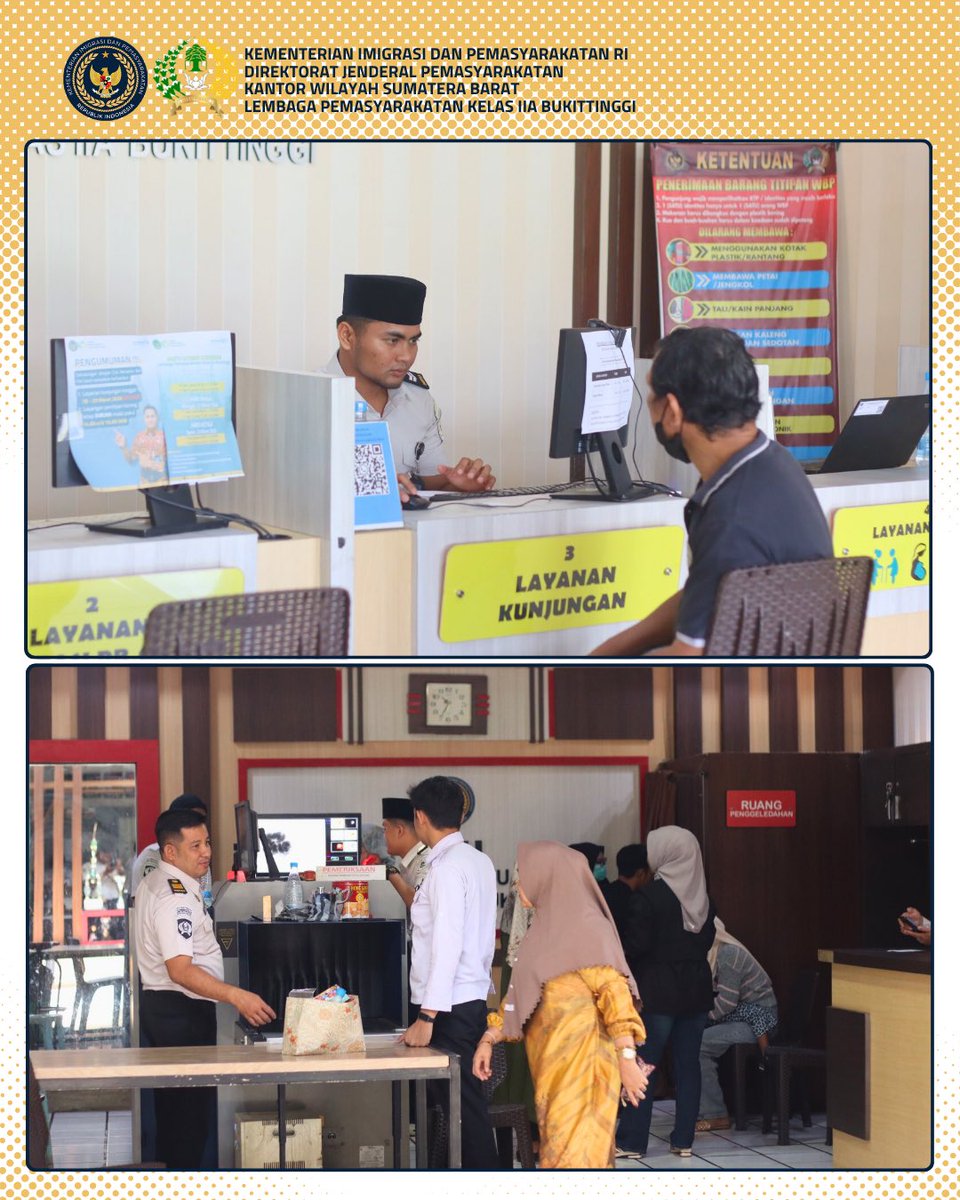 labukti's tweet photo. Pengabdian di Hari Fitri, Petugas Lapas Bukittinggi Hadirkan Momen Kebersamaan https://t.co/7D5Q7siJDm