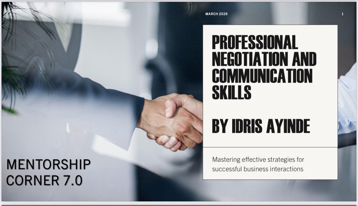 Idris Ayinde, ACA, CFA tweet media