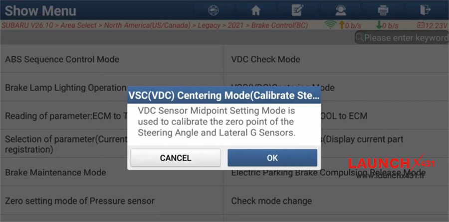 launchx431fr's tweet image. 🔴Launch X431 Tool perform Steering Angle Learning on 2021 Subaru Legacy 🆗🆒
launchx431.fr/wholesale/laun…
✅Compatible devices:
All comprehensive Launch X431 diagnostic scanners 
👉Learn more: 
launchx431.fr/service/launch…
#launchx431 #subaru #steeringangle