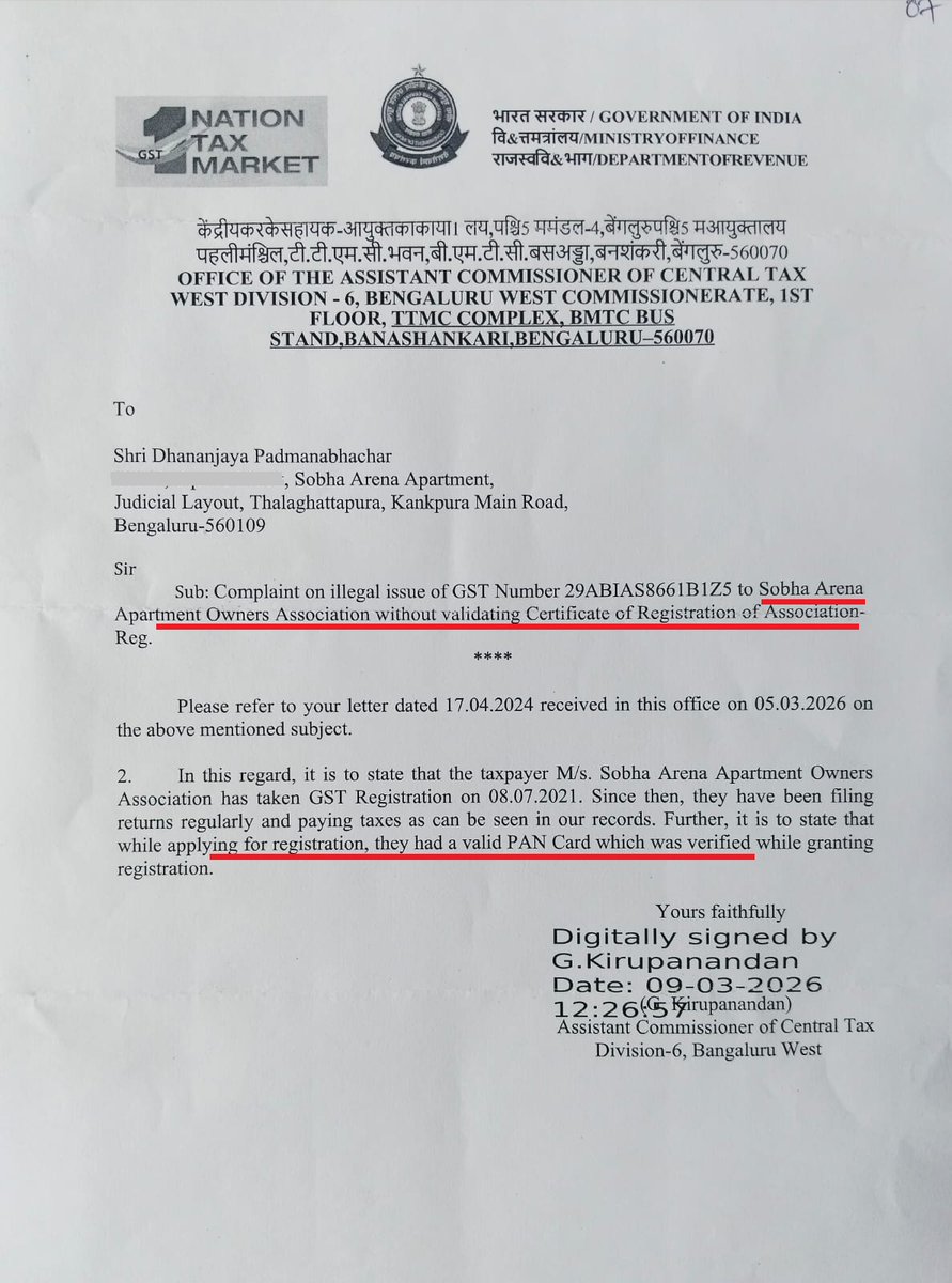 Dhananjaya Padmanabhachar tweet media