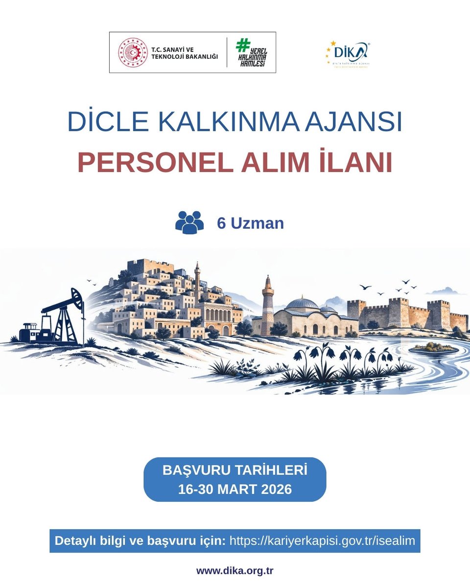 T.C. Dicle Kalkınma Ajansı (DİKA) tweet media