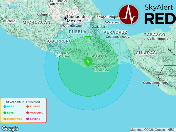 SkyAlertMx's tweet photo. #SismoFinalizado
  Intensidad 🟢“LEVE”🟢 en #RíoGrande, Oax.
  Recibiste la notificación si estás dentro de los radios de alertamiento.
  Descarga #SkyAlert: https://t.co/utcJz1LFMg
  02:01:06 - 23/03/2026 https://t.co/1QTcSP0lgr
