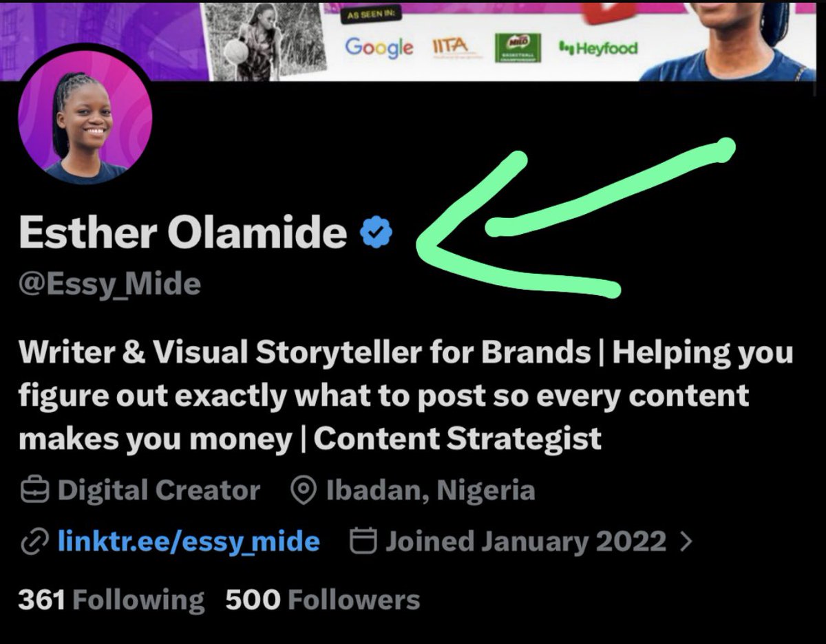 Esther Olamide tweet media