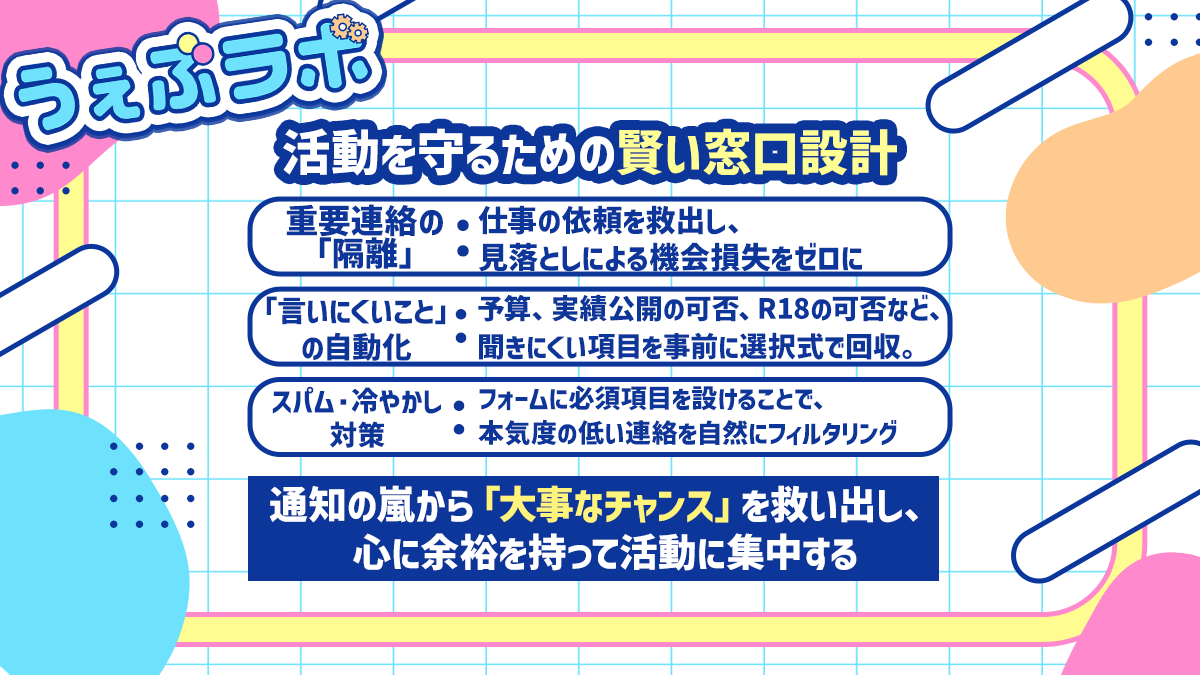 うぇぶラボ|VのためのHP制作 tweet media