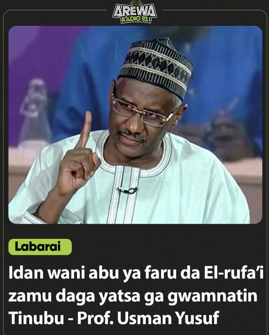 Prof Usman Yusuf (@profusmanyusuf) on Twitter photo 
