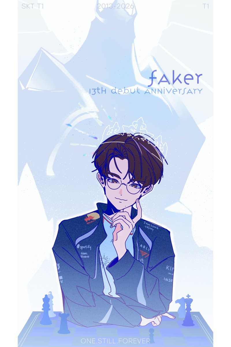 RA5EN_'s tweet photo. ♕
#t1 
#faker 
#Faker_13th_Anniversary https://t.co/8cNiR2oc2y