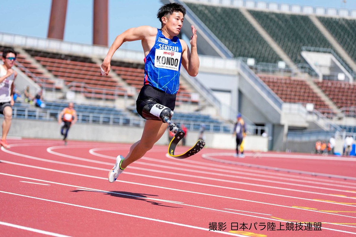 障がいを持ちながら、国際舞台を目指しているアスリート・パラデフアスリートと、彼らを支え、力添えをしている人達に迫るラジオ番組

♿️『 ニッポン チャレンジド アスリート』

今週3月23日（月）〜27日（金）は、#パラ陸上 #近藤元 選手が出演中です。

2000年生まれ、大阪府出身の25歳。