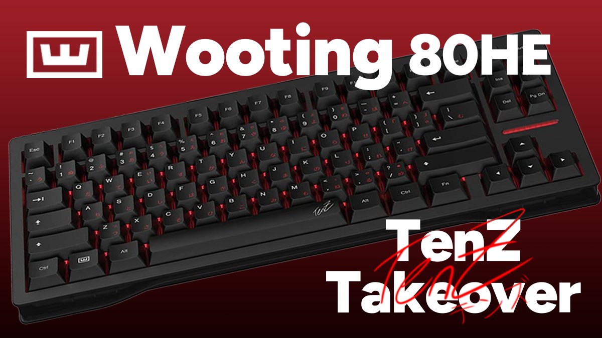 wooting tenz 80he キーボード