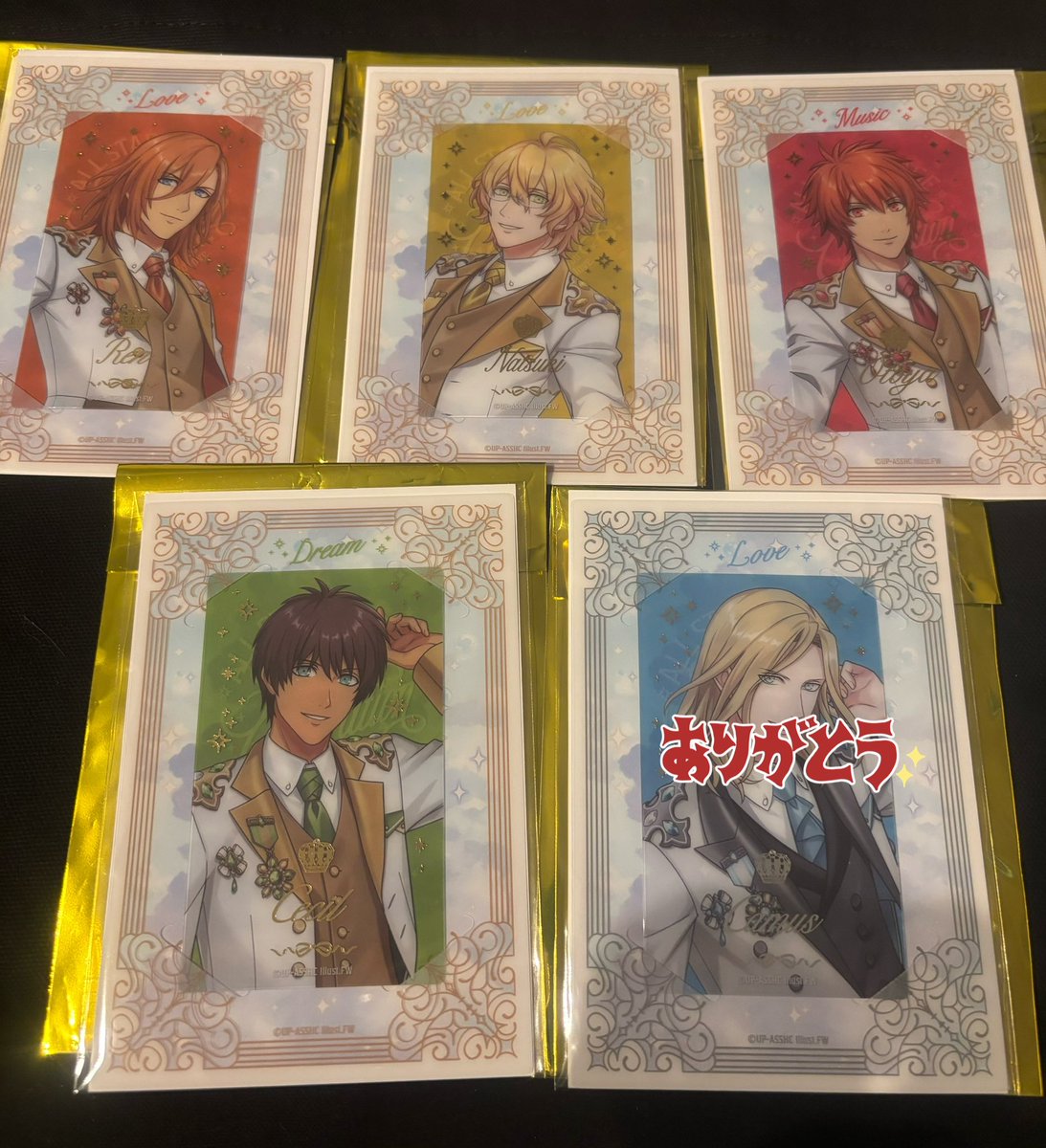 _mmmm_t's tweet photo. 譲渡 交換買取 うたプリ ASSHC アクリルスタンド ビジュカ
讓
アクスタ、カミュ 那月 嶺二 音也 セシル
ビジュカ、レン 那月 音也 セシル
求 定価＋送料＞蘭丸

3/31池袋手渡し又は郵送取引のみ
検索からでもお気軽にお声掛けください🙇‍♀️ https://t.co/DJ601sqGaG