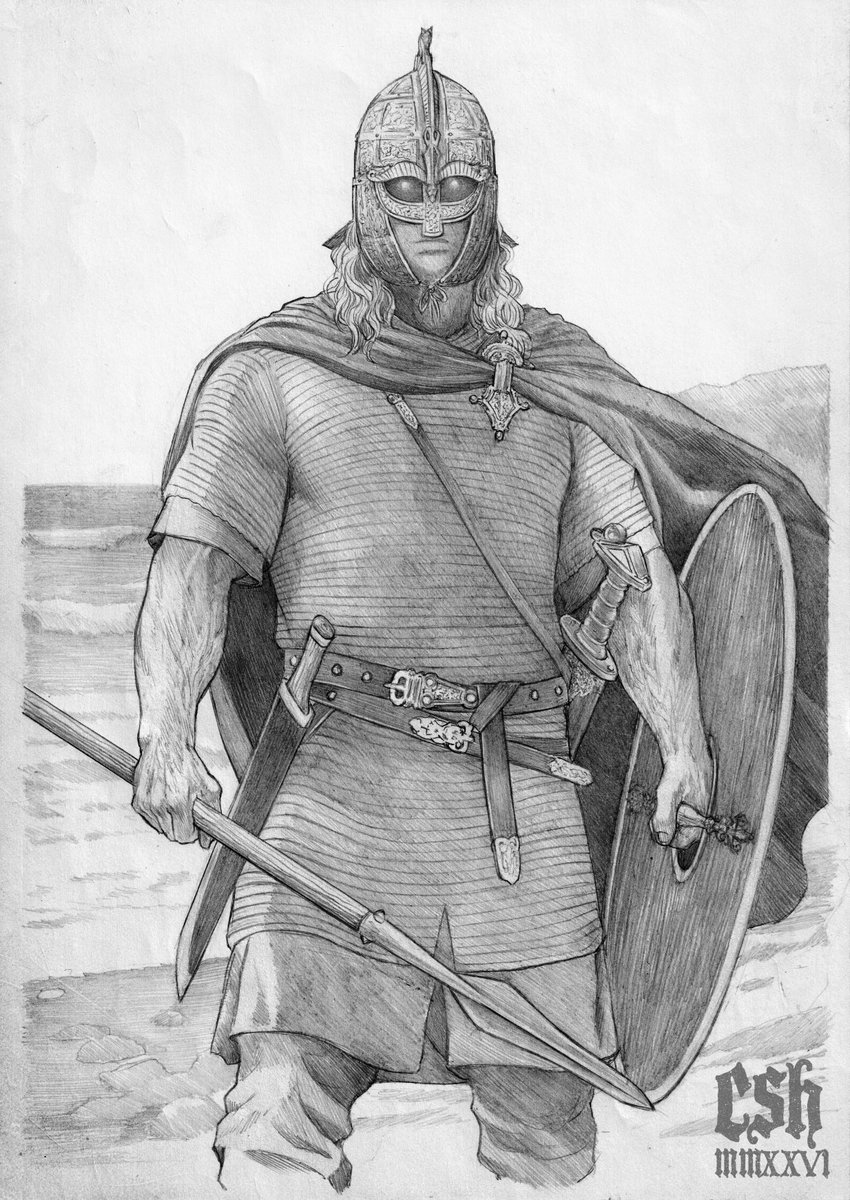 hall_sloan's tweet photo. ‘Beowulf’ pencil on a4 paper https://t.co/ZOnxSmAYTe