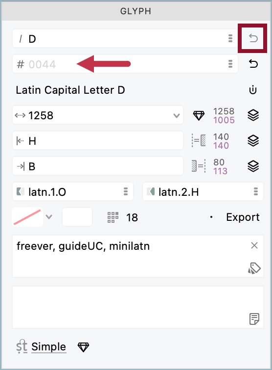 FontLab Tip: Error in Glyph Code When a glyph appears with a red line ...