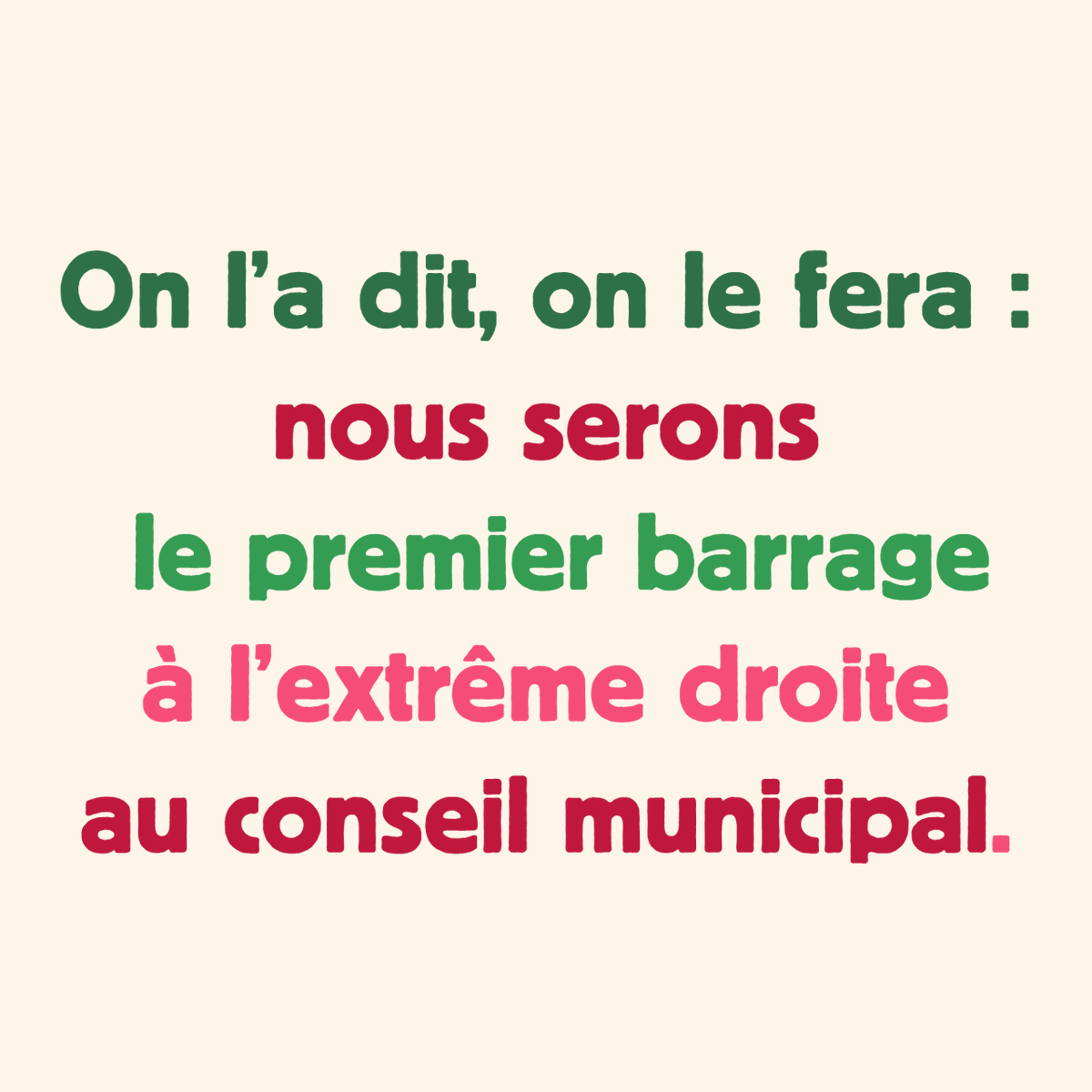 lapres06's tweet photo. Merci aux 14,26% qui nous ont fait confiance.
On l’a dit, on le fera : nous serons le premier barrage à l’extrême droite au conseil municipal.
Intègres, libres, déterminés.
#UnisPourNice #NiceAutrement #BarrageRépublicain https://t.co/1D168HLLbk