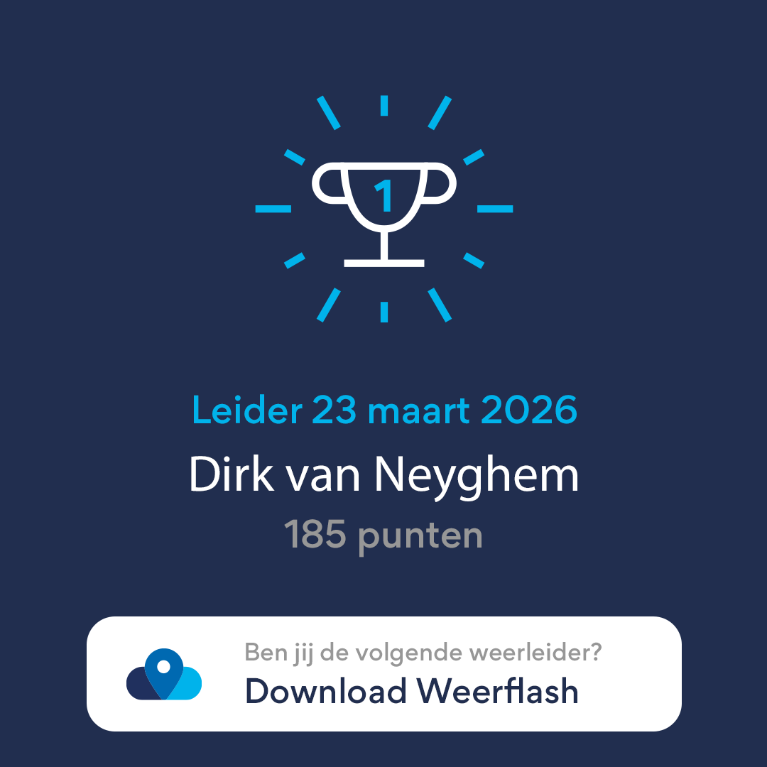 Weerflash tweet media