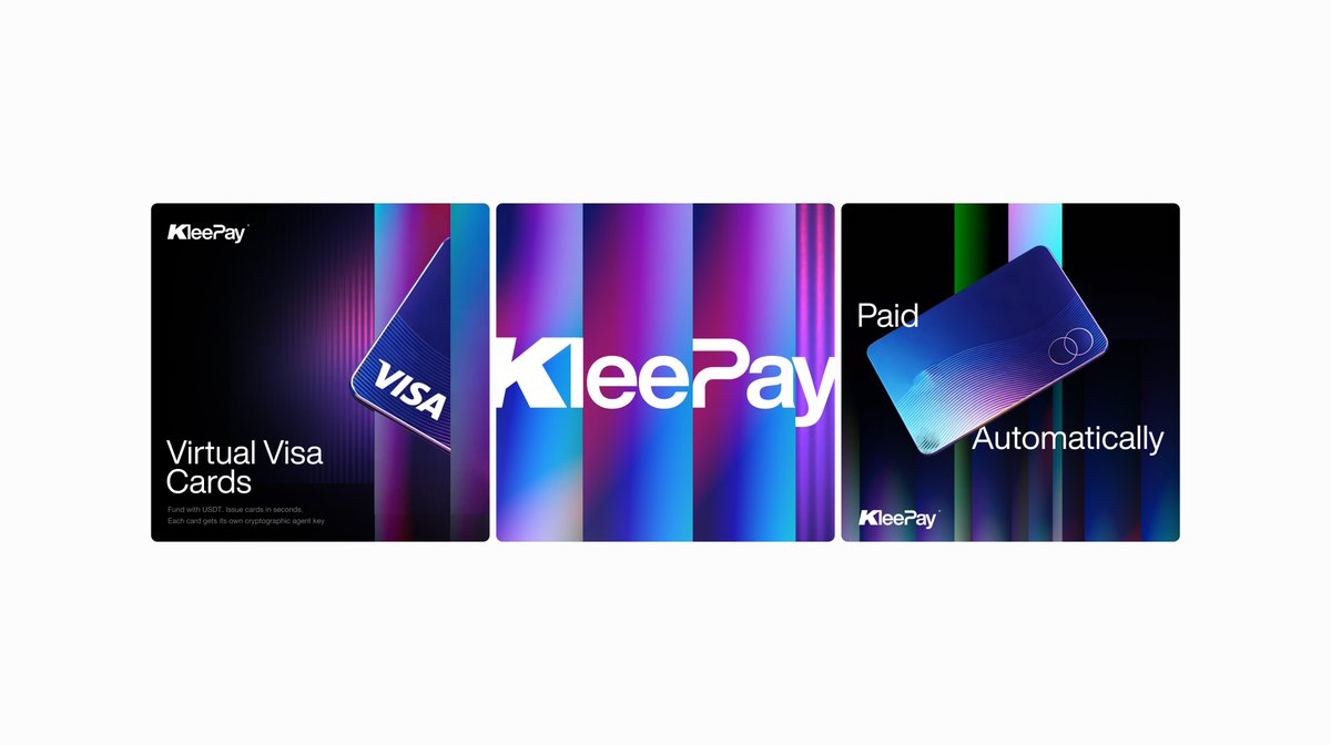 xcyynical's tweet photo. Kleepay AI  — Financial Systems for AI Agents. https://t.co/vWv6bAYkxz