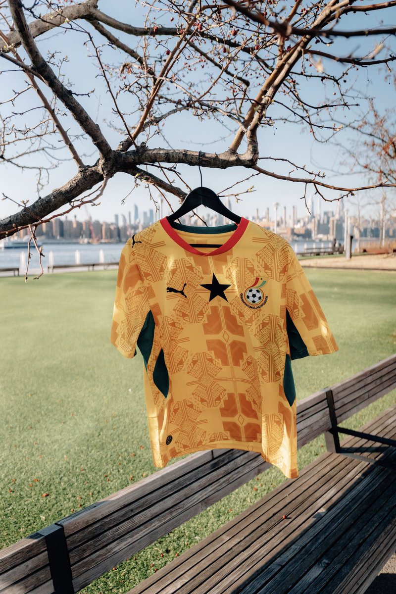 DKSportszm's tweet photo. Close up look at the Black Stars away kit for the 2026 World Cup🔥🙌 https://t.co/El0JsSgtLU