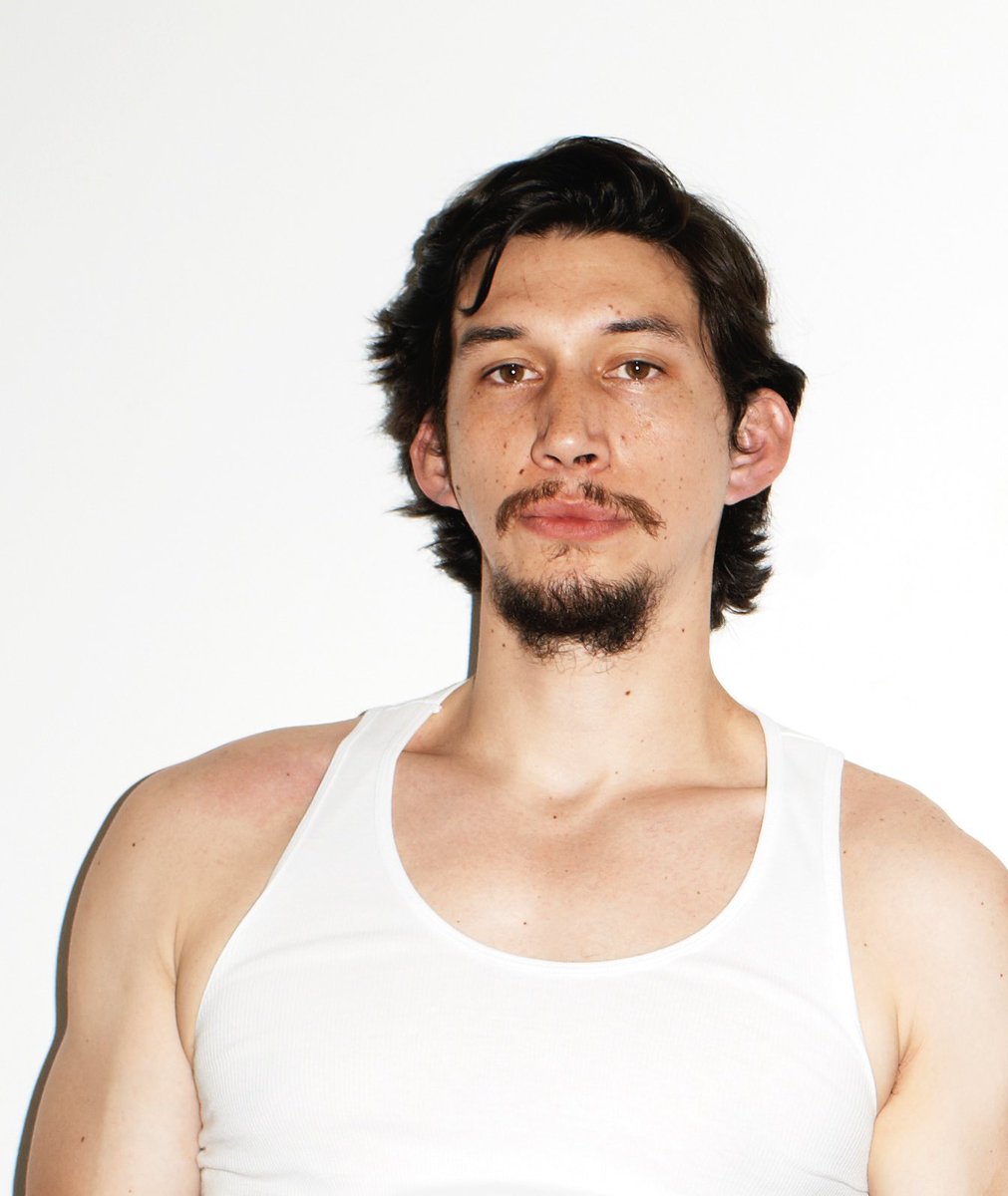 kingdjarins's tweet image. posting an adam driver pic every day until @A24 drops misty green news day 102
